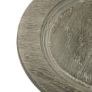 Lodge 9 1/2" Round Wood Underliner, Walnut Stain (U5RP) thumbnail 4