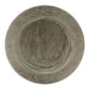 Lodge 9 1/2" Round Wood Underliner, Walnut Stain (U5RP) thumbnail 5