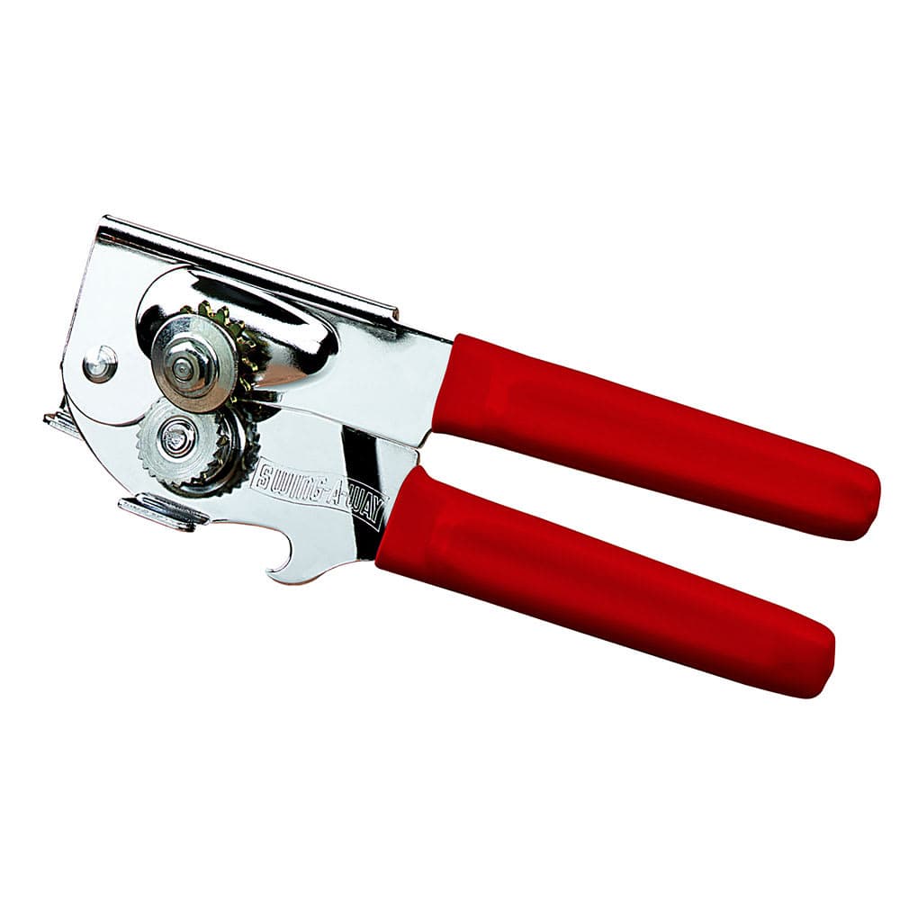 Focus 407RD Portable Red Can Opener - Aluminum