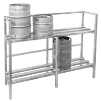 Focus FBKR184854 (2) Level Keg Rack w/ (4) Keg Capacity, 48" x 18" x 54" thumbnail 3