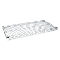 Focus FF1442C Chrome Wire Shelf - 42"W x 14"D thumbnail 3