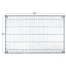 Focus FF1848C Chrome Wire Shelf - 48"W x 18"D thumbnail 2