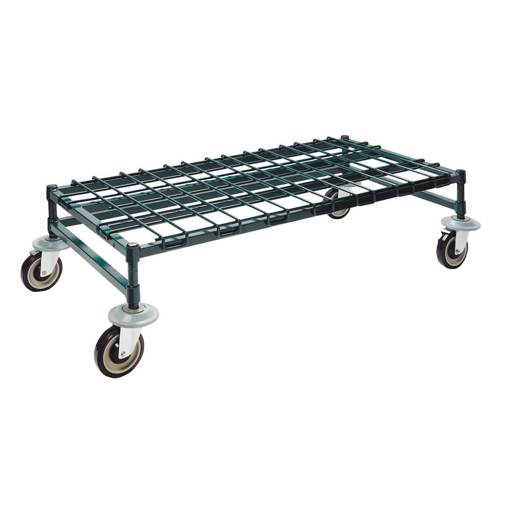 Focus FFMDR1848GN 48" Mobile Dunnage Rack w/ 800 lb Capacity, Epoxy-Coated Wire
