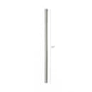 Focus FGN033C 33" Mobile Chrome Post w/ 1" Increment Grooves thumbnail 2