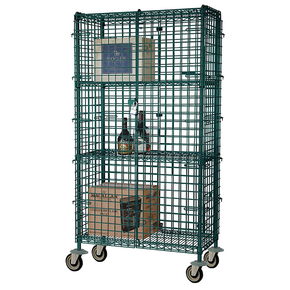 Focus FMSEC2448GN 48" Mobile Security Cage, 24"D