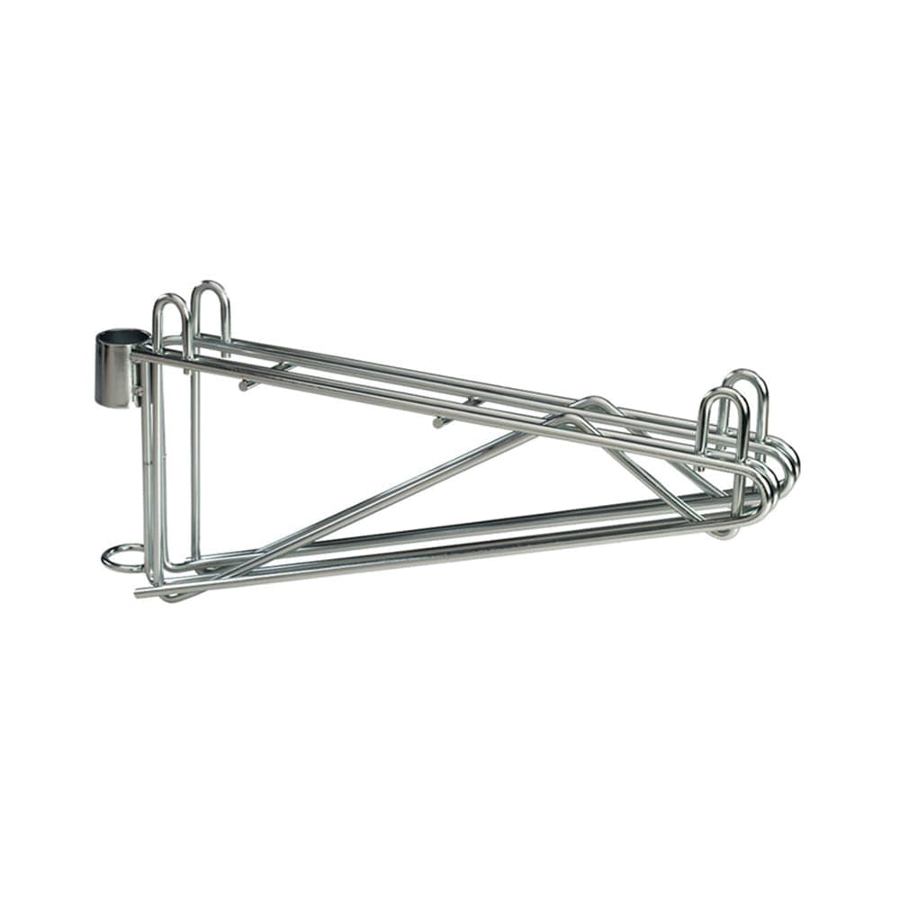 Focus FPMB21DCH Brackets for 21" Deep Wall Mounted Shelf, Chromate