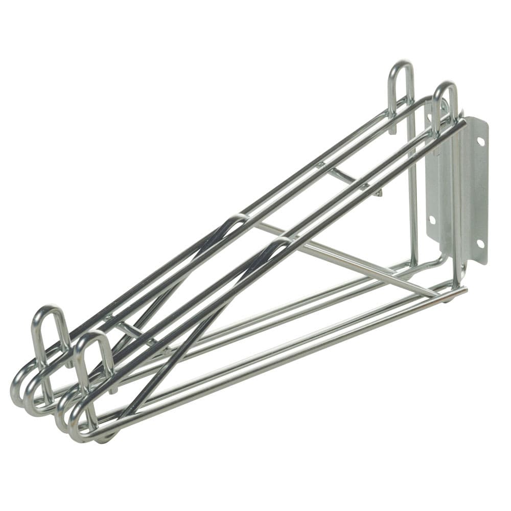 Focus FWB12DCH Bracket for 12" Deep Wall Mounted Shelf, Chrome