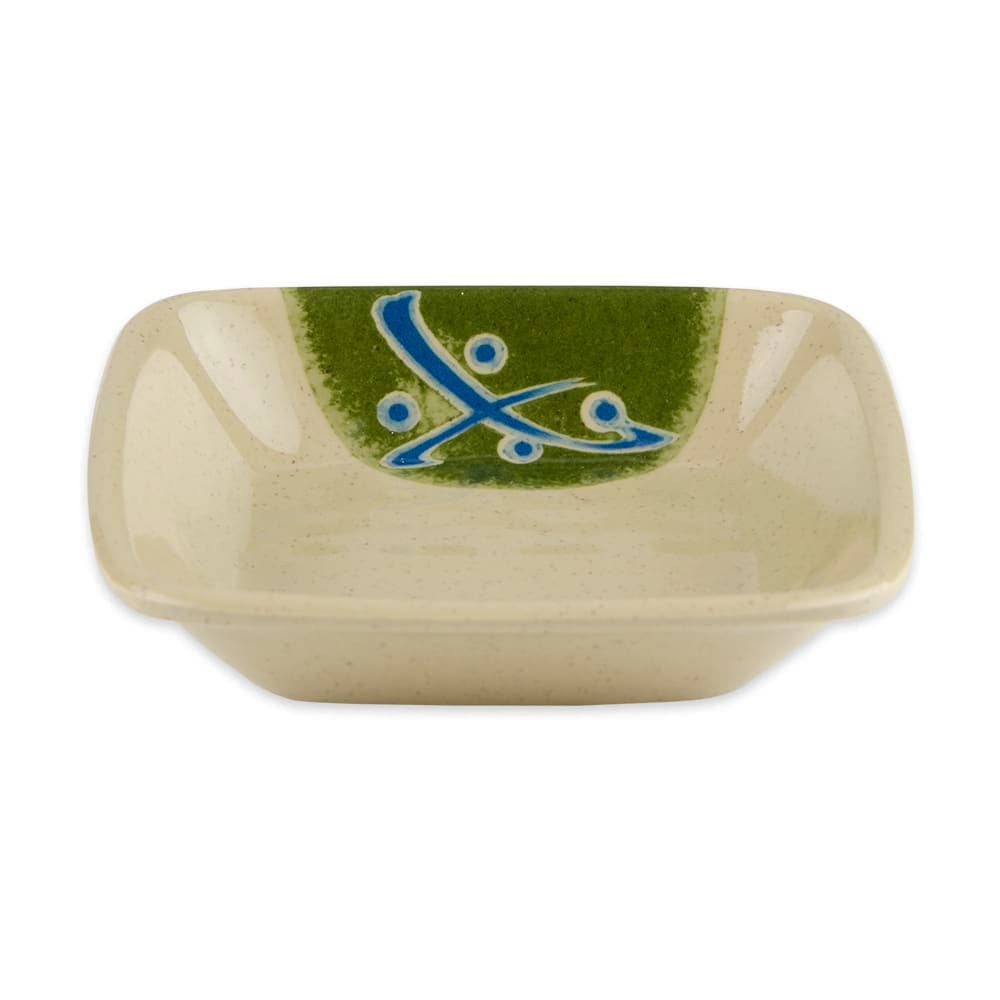GET 4" Square Side Dish w/ 4 oz Capacity, Melamine (035-TD)