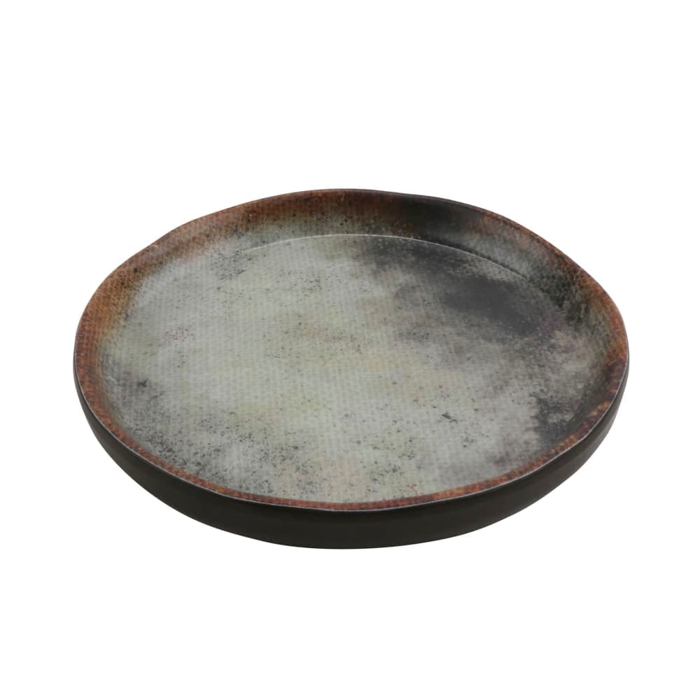 GET 4" Round Savor Plate, Melamine, Woven (20038-WVN)