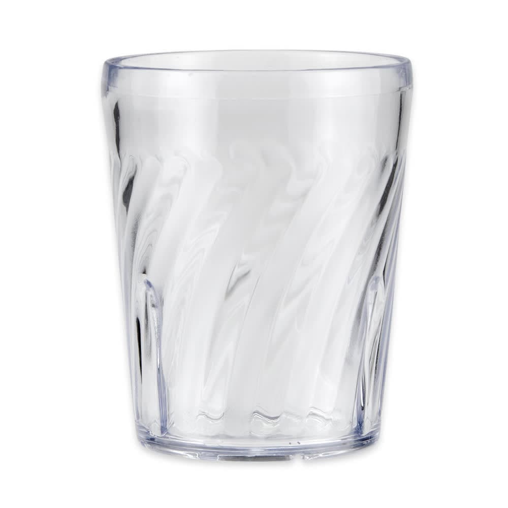 GET 12 oz Clear Textured Plastic Hi Ball Tumbler (2211-1-CL)