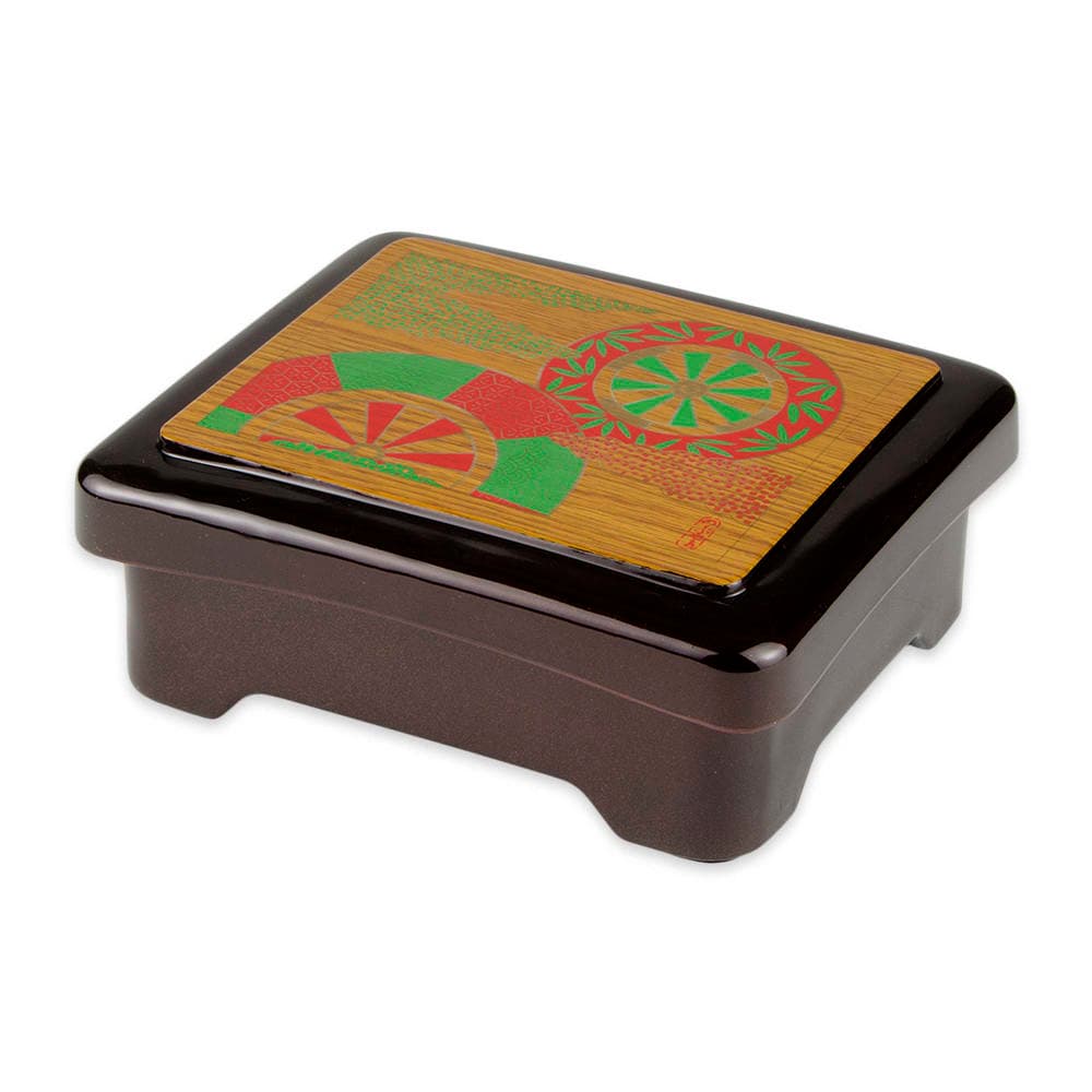 GET Fuji Don Jyu Box w/ Cover, 6 1/2" x 5 1/2" x 2 1/2" (230-1-F)