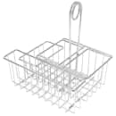 GET 4 Compartment Rectangular Condiment Caddy - Chrome (4-21696) thumbnail 5