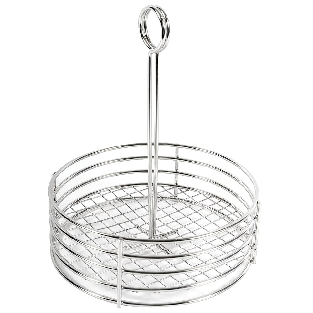GET Round Condiment Caddy - Stainless Steel (4-81850)