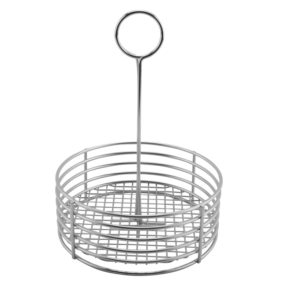 GET Round Condiment Caddy - Stainless Steel (4-81866)