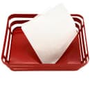 GET 5 1/2" Square Basket Liner Paper Bags, White (4-T1000) thumbnail 3