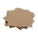 GET 5 1/2" Square Basket Liner Paper Bags, Brown (4-T1020) thumbnail 2