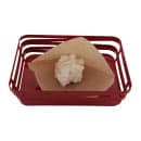 GET 5 1/2" Square Basket Liner Paper Bags, Brown (4-T1020) thumbnail 7