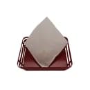 GET 7" Square Double Open Basket Liner - Paper, White (4-T2000) thumbnail 4