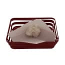 GET 7" Square Double Open Basket Liner - Paper, White (4-T2000) thumbnail 8