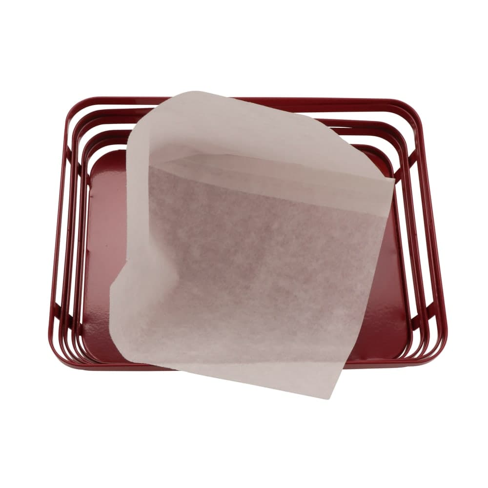GET 7" Square Cone Basket Liner/Bag - Paper, White (4-T250)