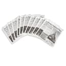 GET 7" Square Basket Liner Paper Bags - French Newsprint, White (4-T3050) thumbnail 3