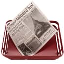 GET 7" Square Basket Liner Paper Bags - French Newsprint, White (4-T3050) thumbnail 6