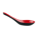 GET Soup Spoon w/ 4/5 oz Capacity, Melamine, Red/Black (6026-RB) thumbnail 3
