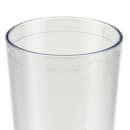 GET 12 oz Clear Textured Plastic Tumbler (6612-1-CL) thumbnail 3