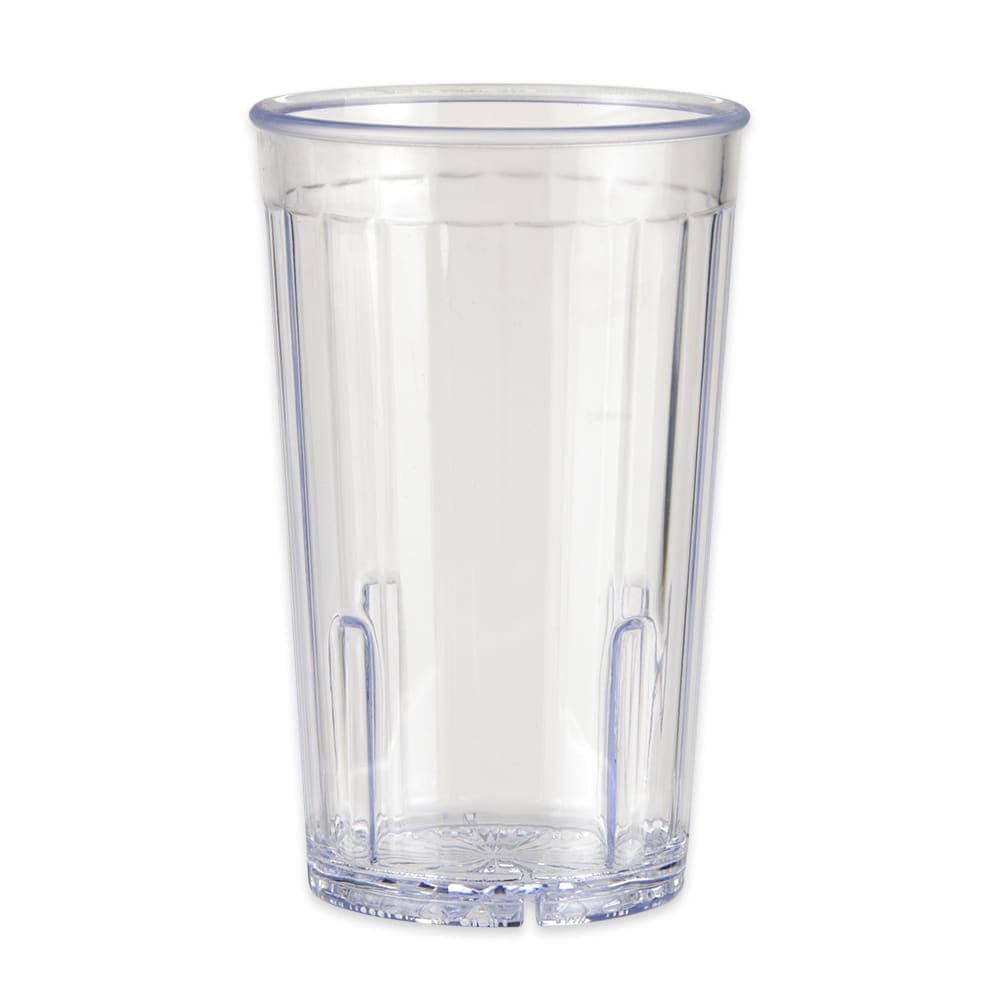 GET 10 oz Clear Textured Plastic Tumbler (8810-1-CL)
