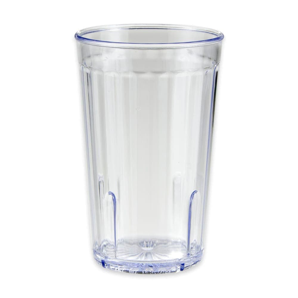 GET 12 oz Clear Textured Plastic Tumbler (8812-1-CL)