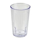 GET 12 oz Clear Textured Plastic Tumbler (8812-1-CL) thumbnail 2