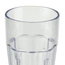GET 10 oz Clear Plastic Double Rocks Tumbler (9910-1-CL) thumbnail 3