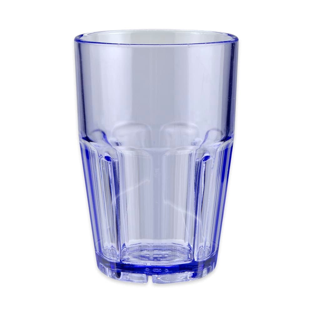 GET 14 oz Blue Plastic Double Rocks Tumbler (9914-1-BL)