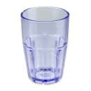 GET 14 oz Blue Plastic Double Rocks Tumbler (9914-1-BL) thumbnail 2