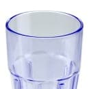 GET 14 oz Blue Plastic Double Rocks Tumbler (9914-1-BL) thumbnail 4