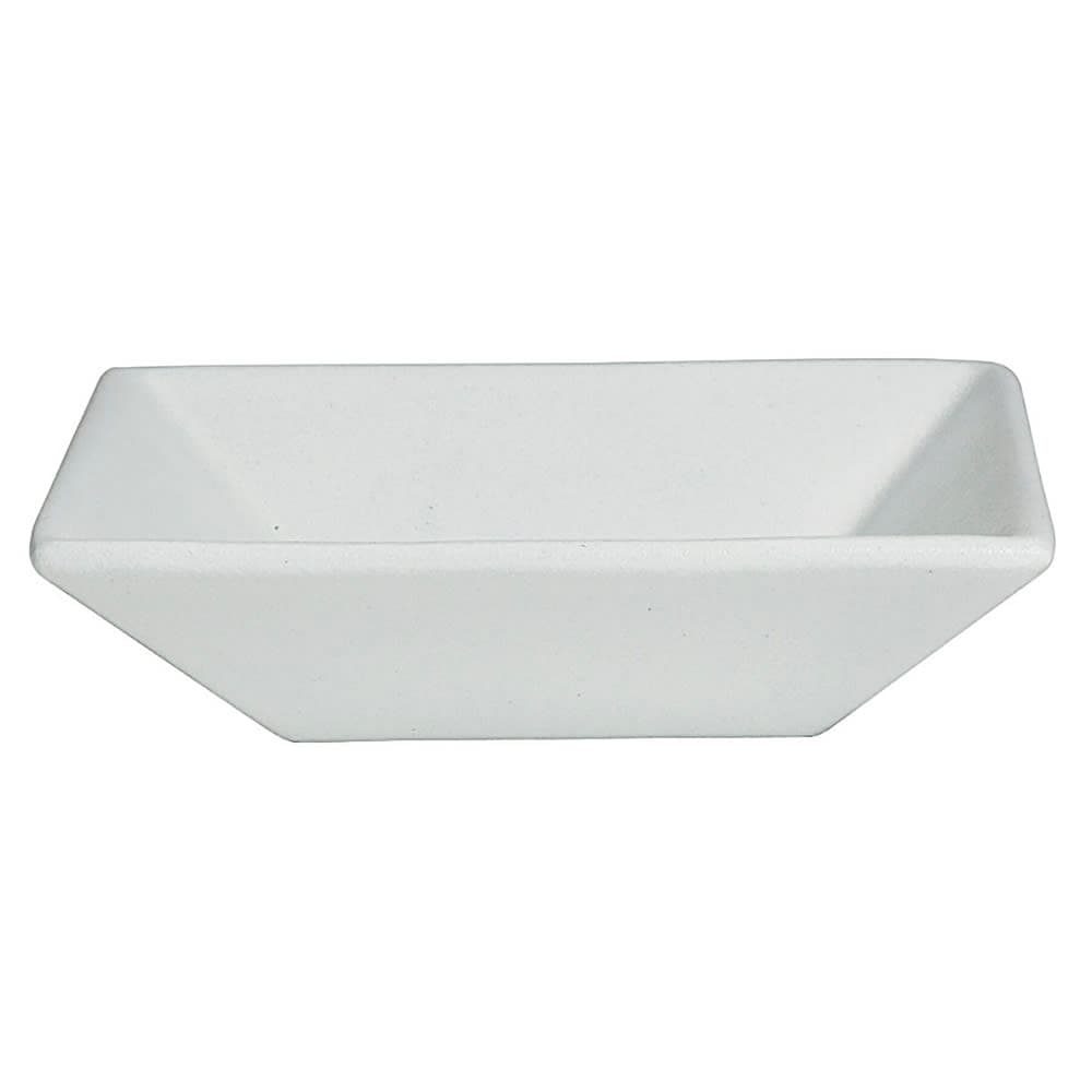 Bugambilia 5 1/2 qt Square Bowl - Resin Coated Aluminum, White (BSD15WW)