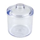 GET Clear Plastic Condiment Jar Cover (CD-8-C-2-CL) thumbnail 3