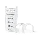 GET (8) Salad Dressing Bottle Clips (CLIPS-8-CL) thumbnail 4