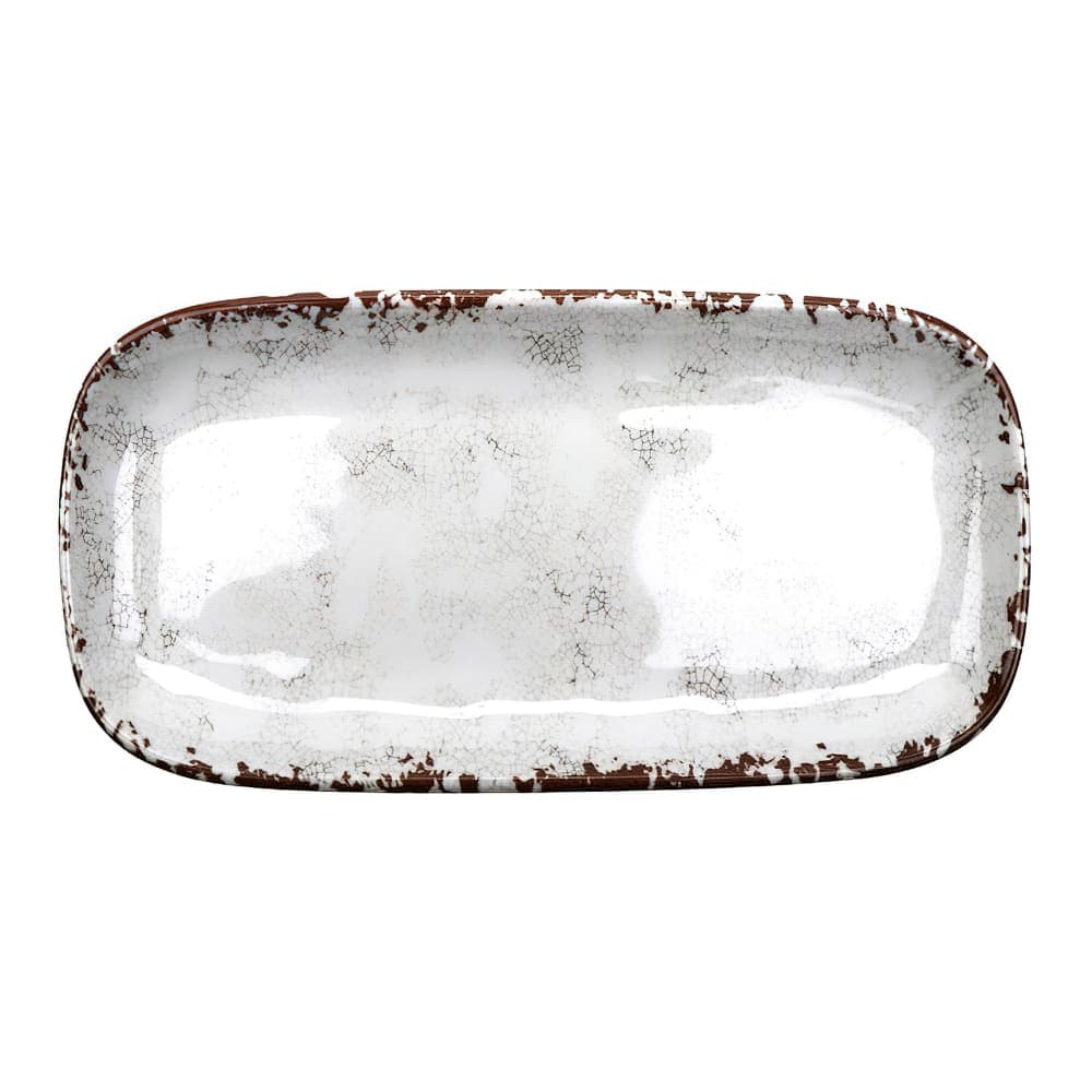 GET Rectangular Display Tray, 15" x 7 1/2", Melamine, French Mill (CS-1576-FM)