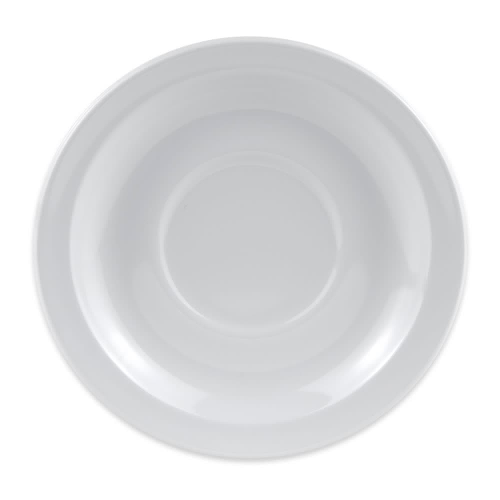 GET 5 3/4" Round Melamine Saucer for DC 100 & DC 101, White (DC-200-W)