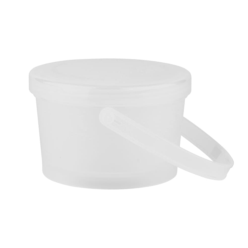 GET To Go Food Container, 9" x 9" x 3 1/2", Polypropylene, Clear (EC-07-1-CL)