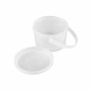 GET To Go Food Container, 9" x 9" x 3 1/2", Polypropylene, Clear (EC-07-1-CL) thumbnail 5