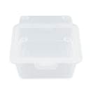 GET 4 3/4" Square To Go Food Container, Polypropylene, Clear (EC-08-1-CL) thumbnail 3