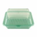 GET 9" Square To Go Food Container, Polypropylene, Jade (EC-10-1-JA) thumbnail 2