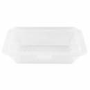 GET Rectangular To Go Food Container, 9" x 6 1/2", Polypropylene, Clear (EC-11-1-CL) thumbnail 2
