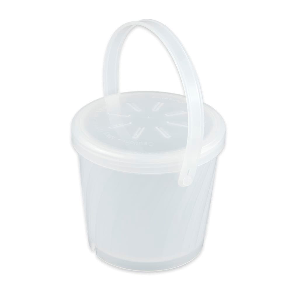 GET 4 1/4" Round To Go Food Container w/ 16 oz Capacity, Polypropylene, Clear (EC-13-1-CL)
