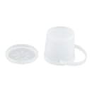 GET 4 1/4" Round To Go Food Container w/ 16 oz Capacity, Polypropylene, Clear (EC-13-1-CL) thumbnail 3