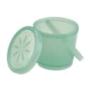 GET 4 1/4" Round To Go Food Container w/ 16 oz Capacity, Polypropylene, Jade (EC-13-1-JA) thumbnail 2