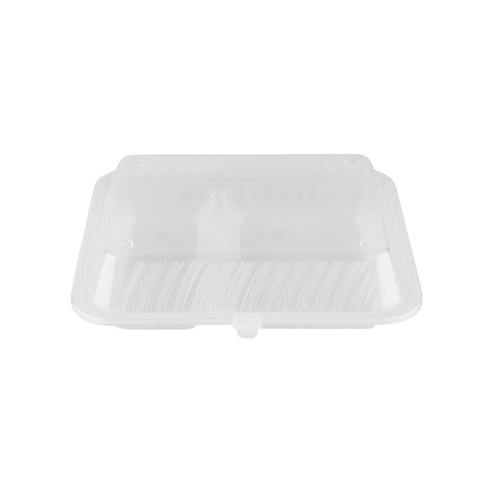 GET Rectangular To Go Food Container - 10" x 8", Polypropylene, Clear (EC-15-2-CL)