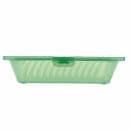 GET 4 3/4" Square To Go Food Containers, Polypropylene, Jade (EC-17-JA) thumbnail 4